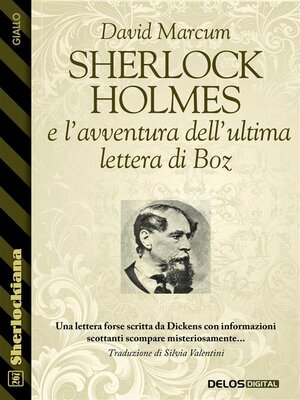 cover image of Sherlock Holmes e l'avventura dell'ultima lettera di Boz
